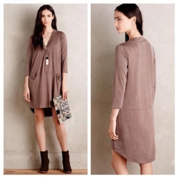 dolan Dresses & Skirts - SOLD Dolan Left Coast Brown Tegan Tunic Dress